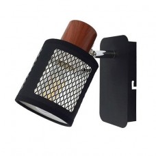 Φωτιστικό Σποτ 1xE27 230V Μαύρο 955DELIA1W/BL